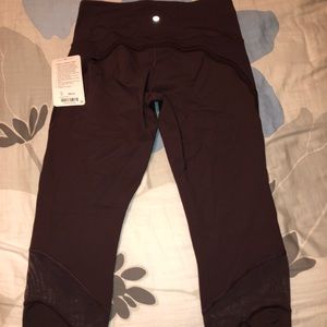 Lululemon maroon leggings